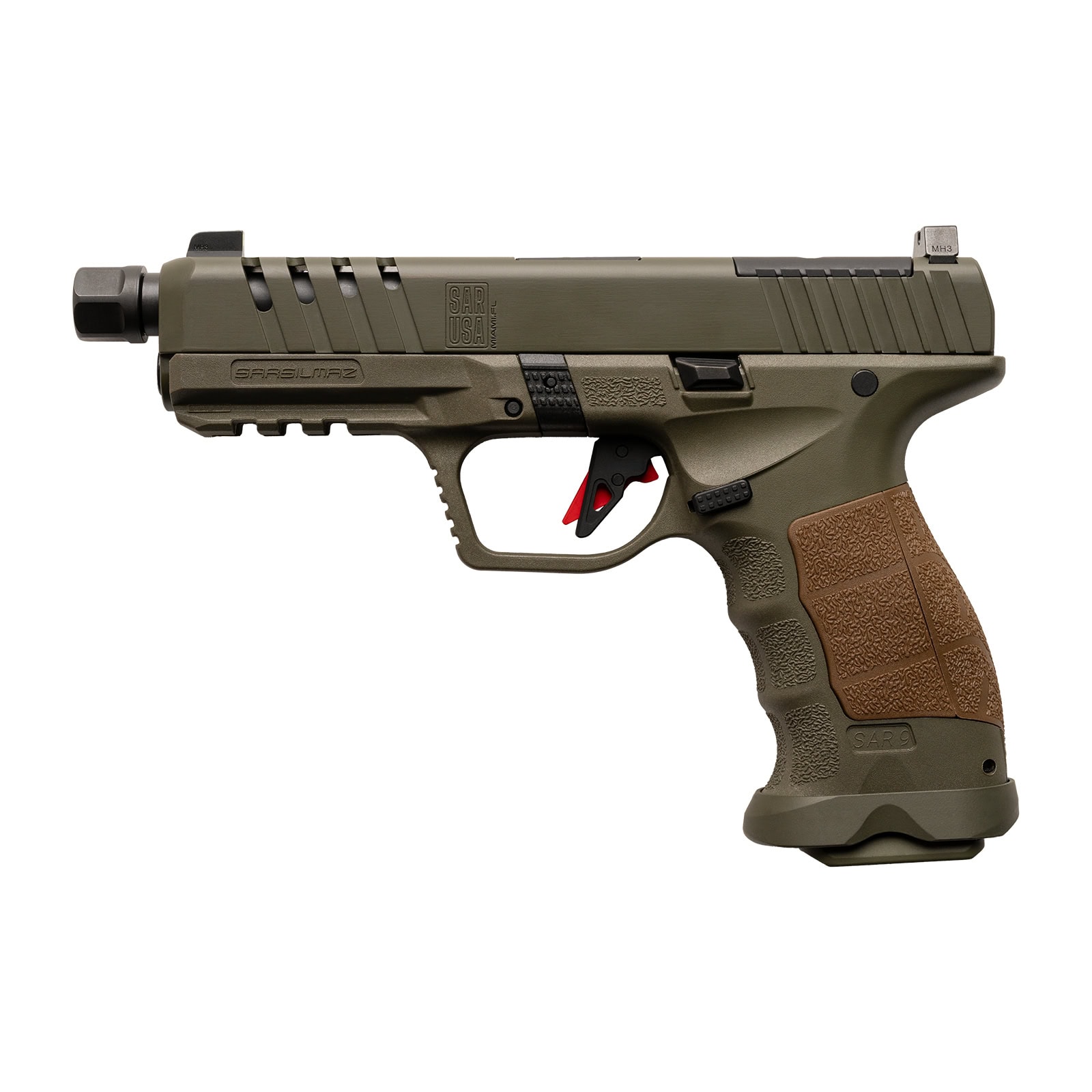 SAR9 SOCOM Full Size | Sarsilmaz Suppressor-Ready 9mm Pistol